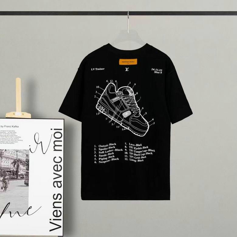 Wholesale Cheap Lv womens Designer Short Sleeve T shirts for Sale