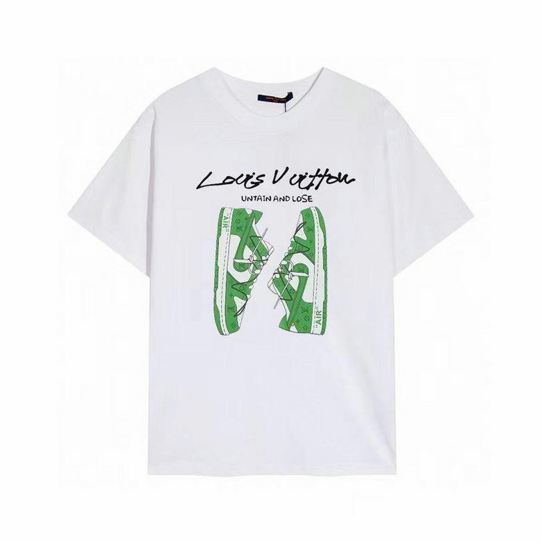 Wholesale Cheap Lv womens Designer Short Sleeve T shirts for Sale