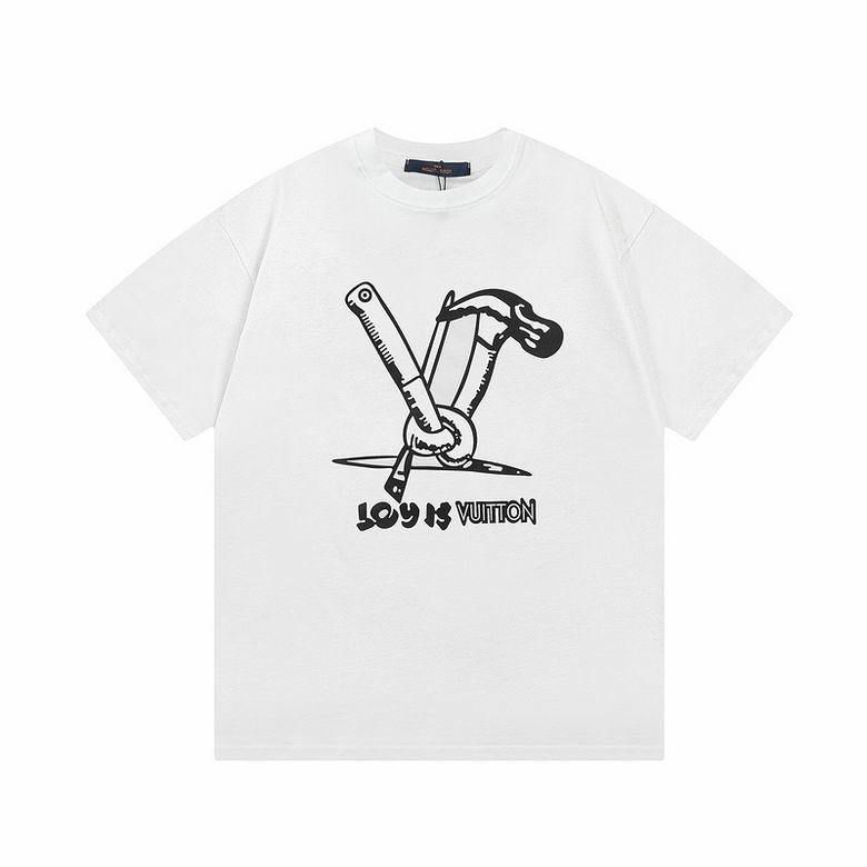 Wholesale Cheap Lv womens Designer Short Sleeve T shirts for Sale