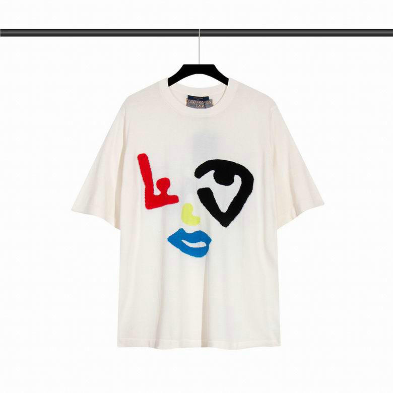 Wholesale Cheap Lv Designer Short Sleeve T shirts for Sale