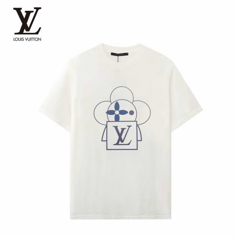 Wholesale Cheap Lv Designer Short Sleeve T shirts for Sale