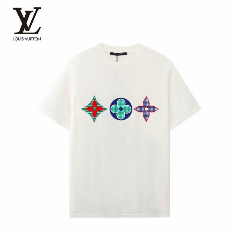 Wholesale Cheap Lv Designer Short Sleeve T shirts for Sale