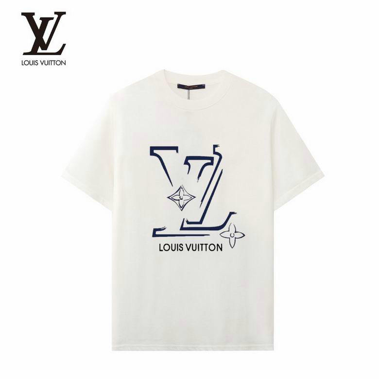 Wholesale Cheap Lv Designer Short Sleeve T shirts for Sale