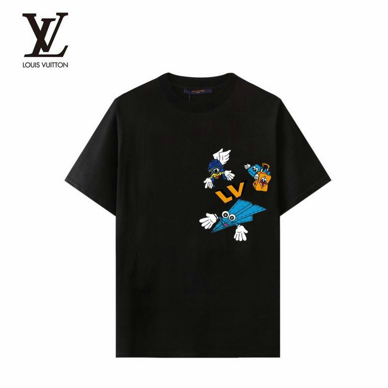 Wholesale Cheap Lv Designer Short Sleeve T shirts for Sale
