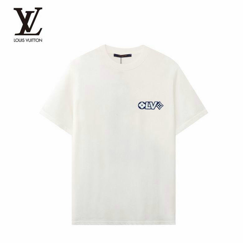 Wholesale Cheap Lv Designer Short Sleeve T shirts for Sale
