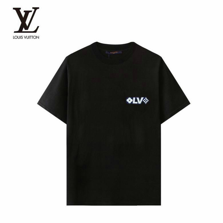 Wholesale Cheap Lv Designer Short Sleeve T shirts for Sale