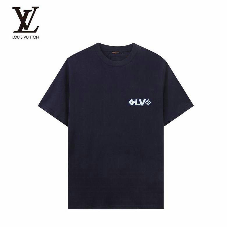 Wholesale Cheap Lv Designer Short Sleeve T shirts for Sale