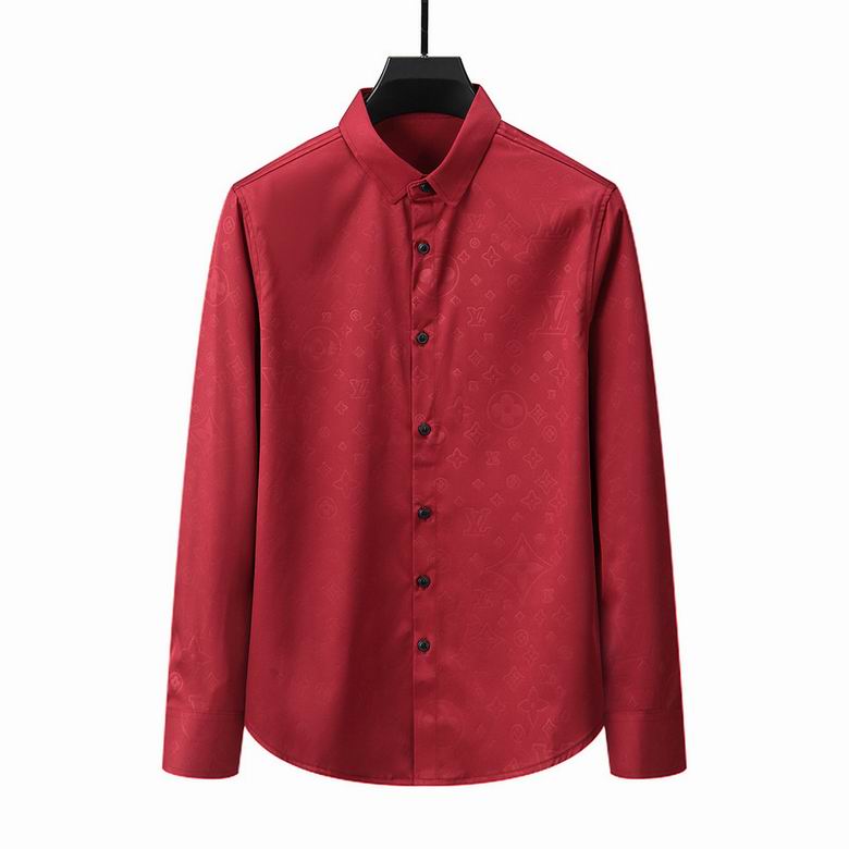 Wholesale Cheap Lv Long Shirts for Sale