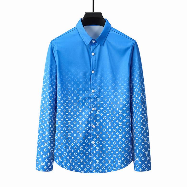 Wholesale Cheap Lv Long Shirts for Sale