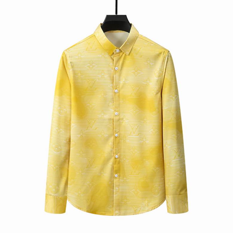 Wholesale Cheap Lv Long Shirts for Sale