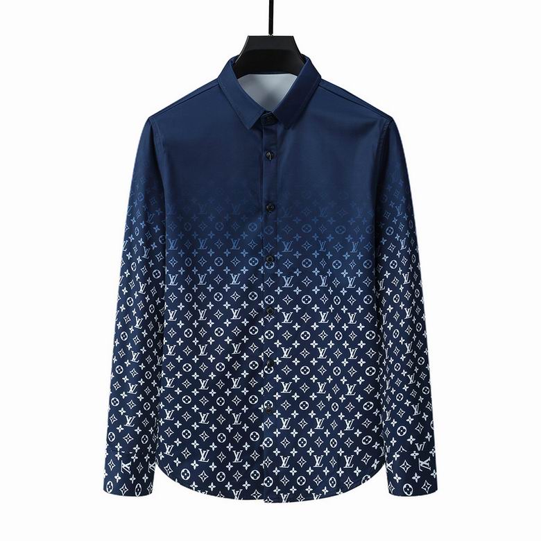 Wholesale Cheap Lv Long Shirts for Sale