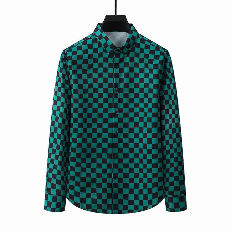 Wholesale Cheap Lv Long Shirts for Sale