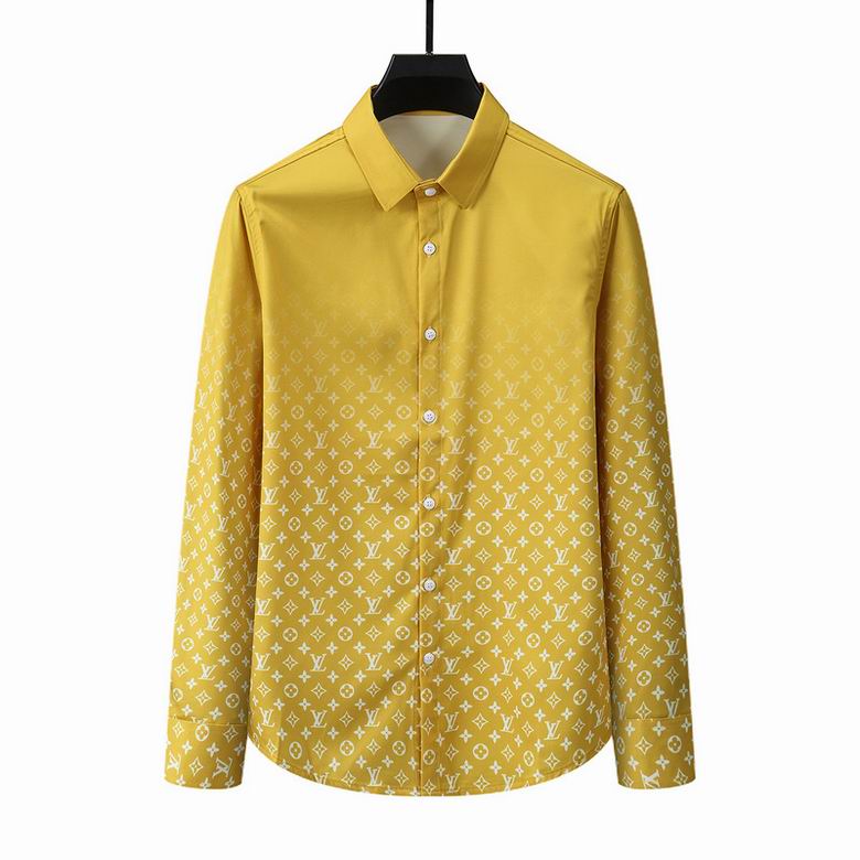 Wholesale Cheap Lv Long Shirts for Sale