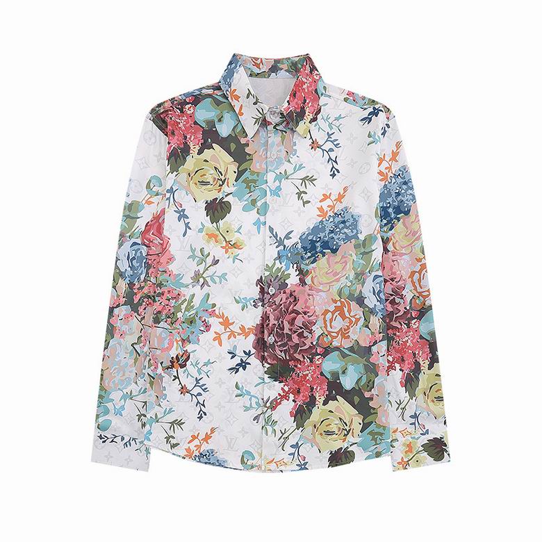 Wholesale Cheap Lv Long Shirts for Sale