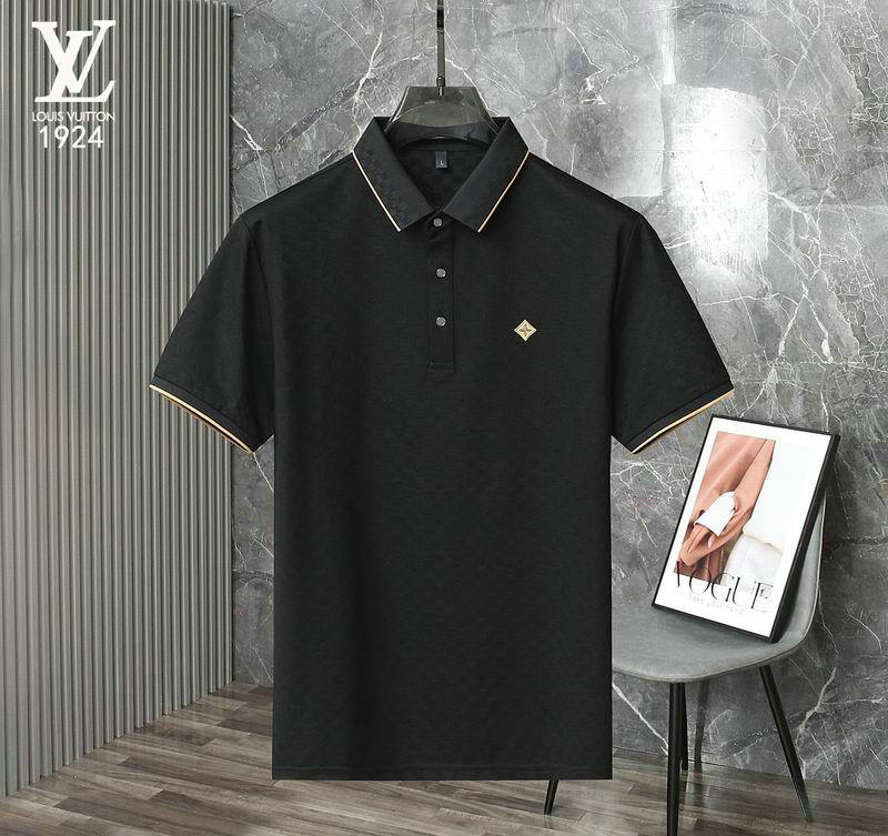 Wholesale Cheap High Quality Lv Replica Lapel Designer T shirts for Sale