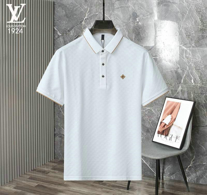 Wholesale Cheap High Quality Lv Replica Lapel Designer T shirts for Sale