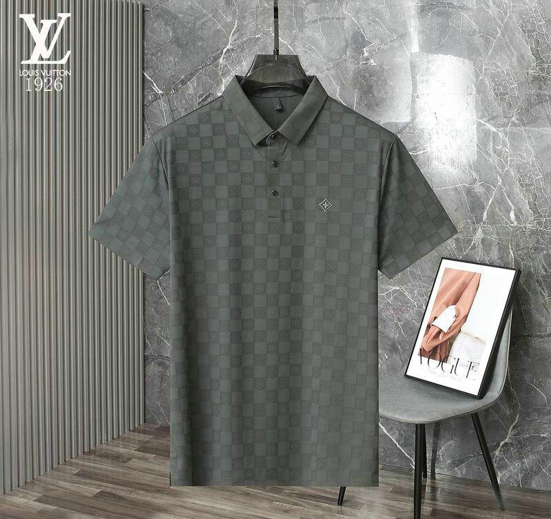 Wholesale Cheap High Quality Lv Replica Lapel Designer T shirts for Sale