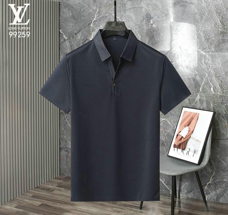 Wholesale Cheap High Quality Lv Replica Lapel Designer T shirts for Sale