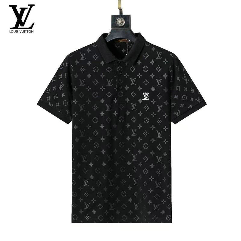 Wholesale Cheap High Quality Brands Lv Replica Lapel Designer T shirts for Sale