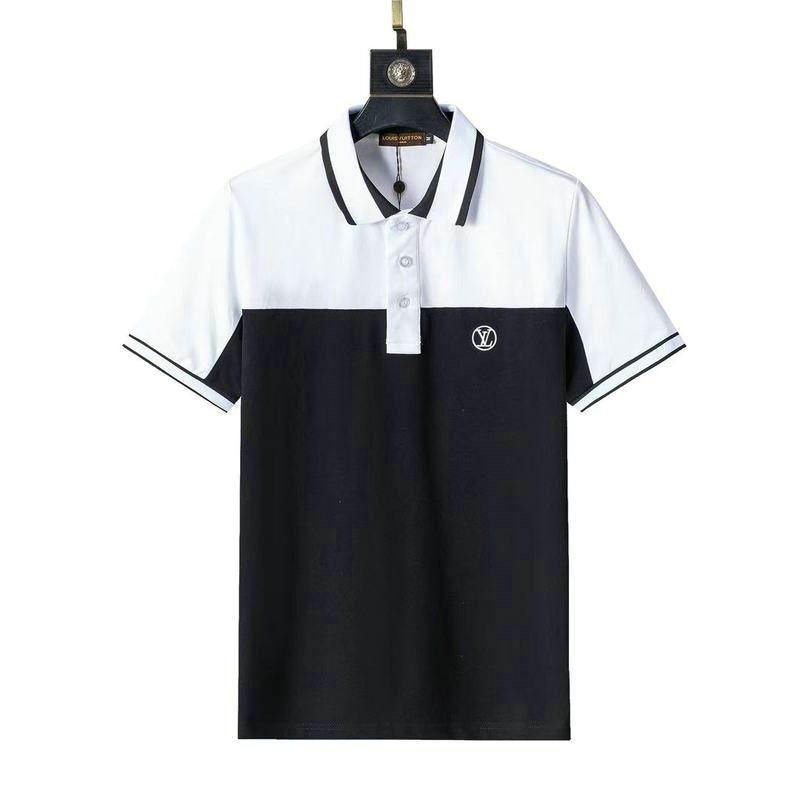 Wholesale Cheap High Quality Brands Lv Replica Lapel Designer T shirts for Sale