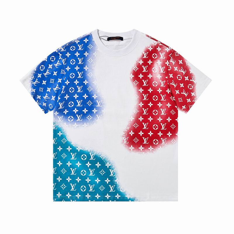 Wholesale Cheap Lv Men's Short Sleeve Designer T Shirts for Sale