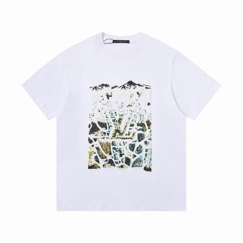 Wholesale Cheap Lv Men's Short Sleeve Designer T Shirts for Sale