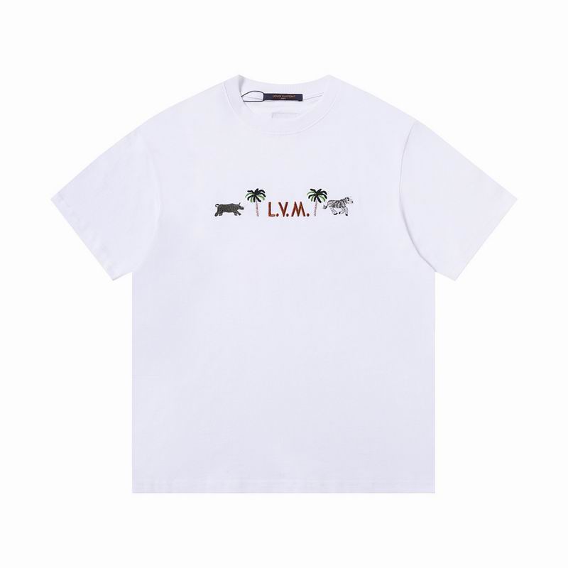 Wholesale Cheap Lv Men's Short Sleeve Designer T Shirts for Sale