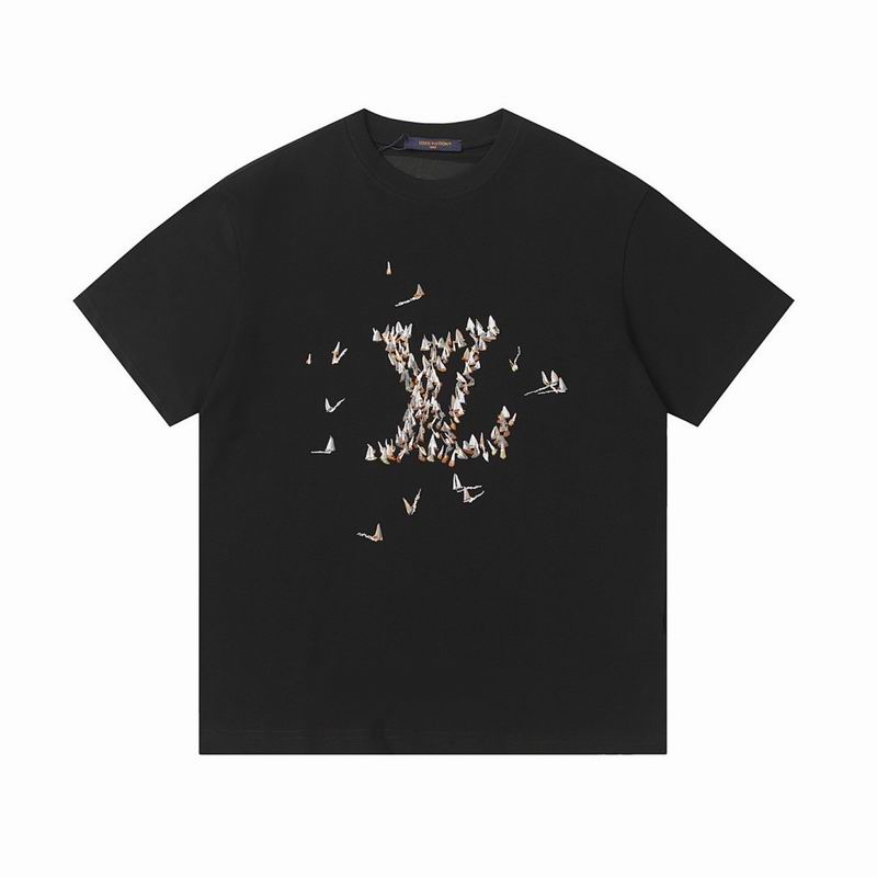 Wholesale Cheap Lv Men's Short Sleeve Designer T Shirts for Sale