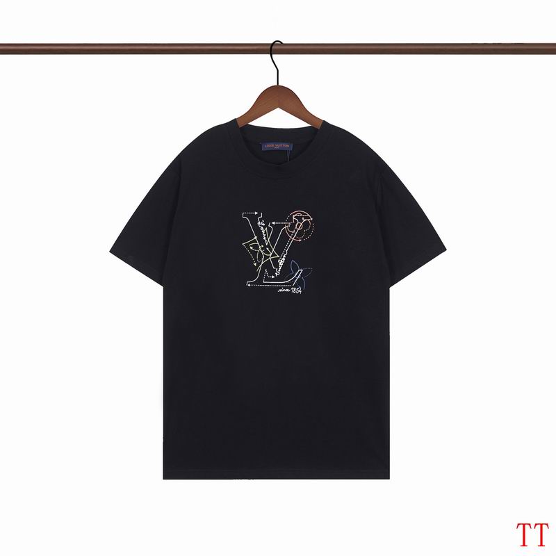 Wholesale High-quality LV Short Sleeve Crew Neck Designer T-Shirts for sale