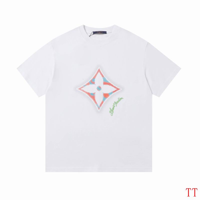 Wholesale High-quality LV Short Sleeve Crew Neck Designer T-Shirts for sale