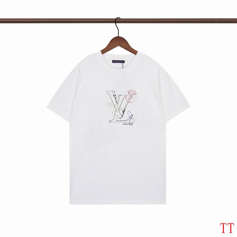 Wholesale High-quality LV Short Sleeve Crew Neck Designer T-Shirts for sale
