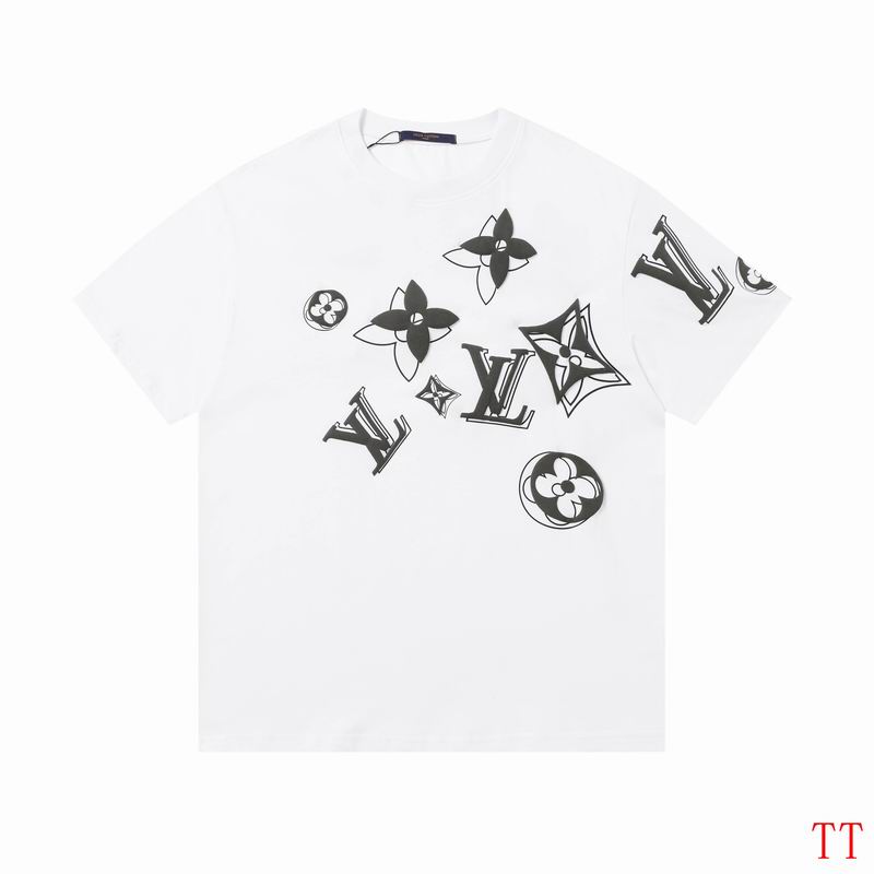 Wholesale High-quality LV Short Sleeve Crew Neck Designer T-Shirts for sale