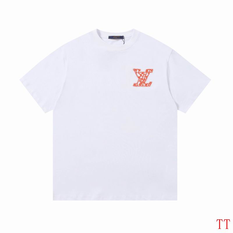 Wholesale High-quality LV Short Sleeve Crew Neck Designer T-Shirts for sale