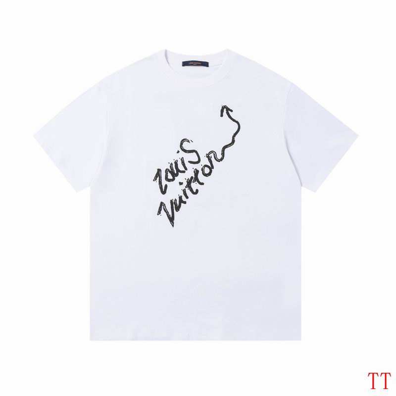 Wholesale High-quality LV Short Sleeve Crew Neck Designer T-Shirts for sale