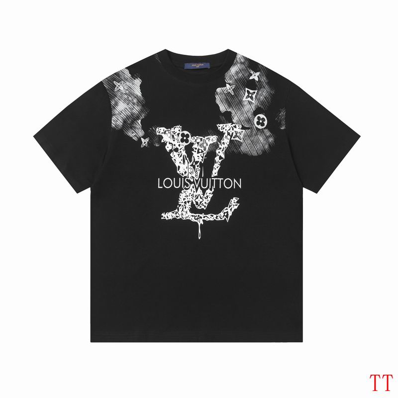 Wholesale High-quality LV Short Sleeve Crew Neck Designer T-Shirts for sale