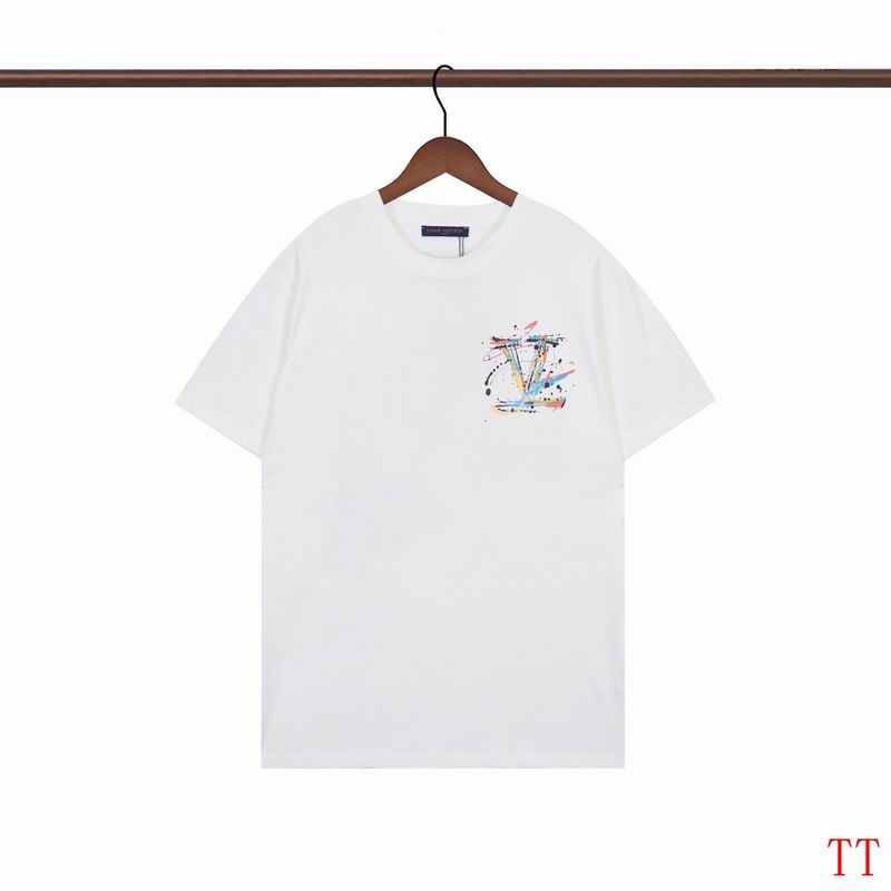Wholesale High-quality LV Short Sleeve Crew Neck Designer T-Shirts for sale