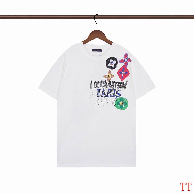 Wholesale High-quality LV Short Sleeve Crew Neck Designer T-Shirts for sale