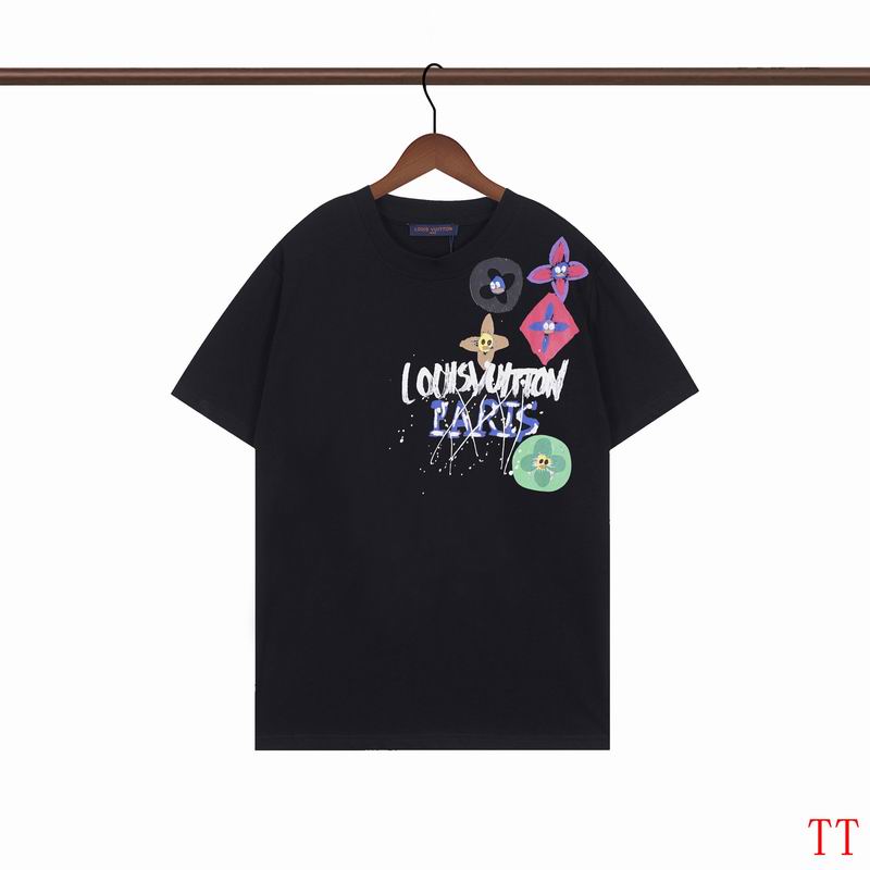 Wholesale High-quality LV Short Sleeve Crew Neck Designer T-Shirts for sale