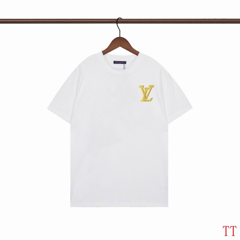 Wholesale High-quality LV Short Sleeve Crew Neck Designer T-Shirts for sale