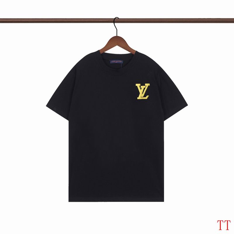 Wholesale High-quality LV Short Sleeve Crew Neck Designer T-Shirts for sale