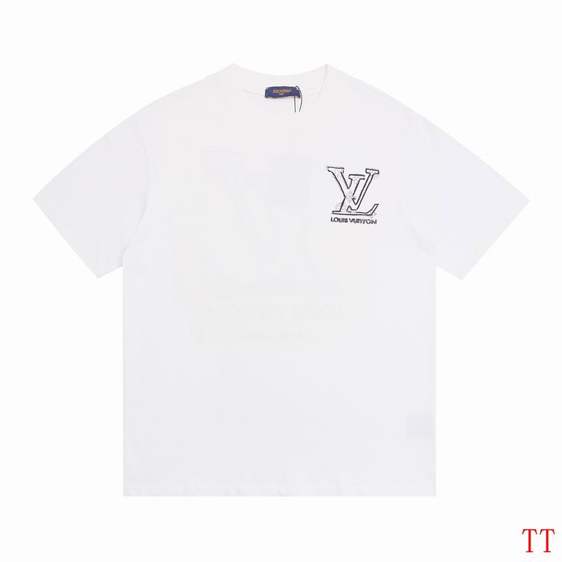 Wholesale High-quality Cheap LV Short Sleeve Crew Neck Designer T-Shirts for sale