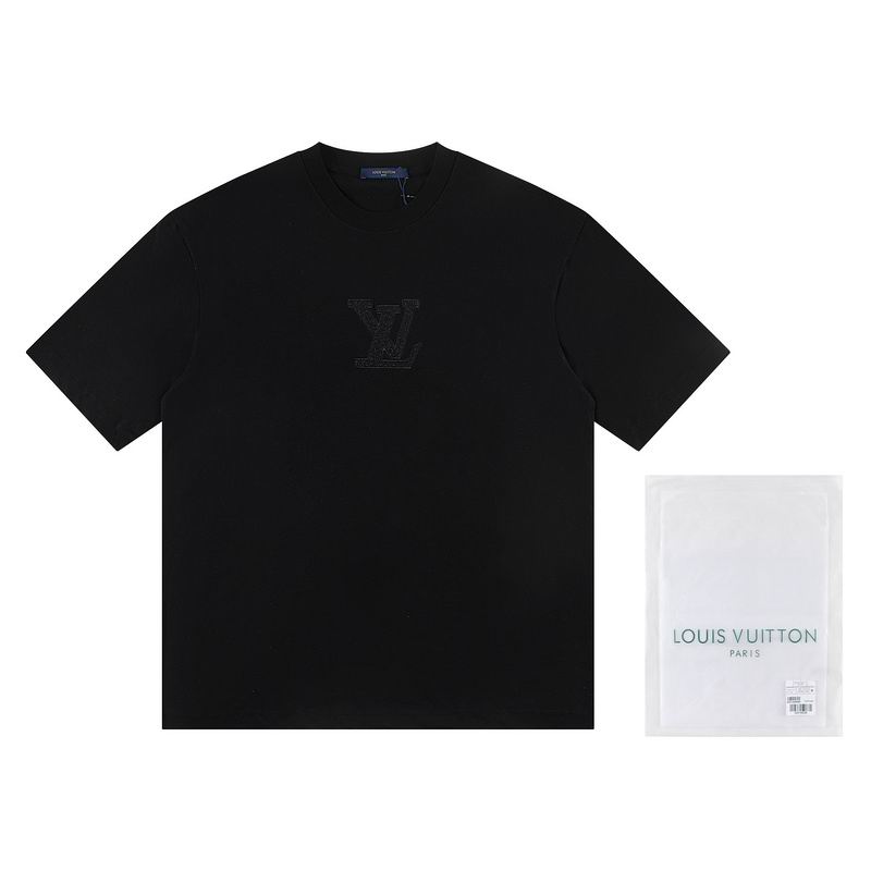 Wholesale High-quality Lv Women's Short Sleeve Crew Neck Replica Designer T-Shirts for sale