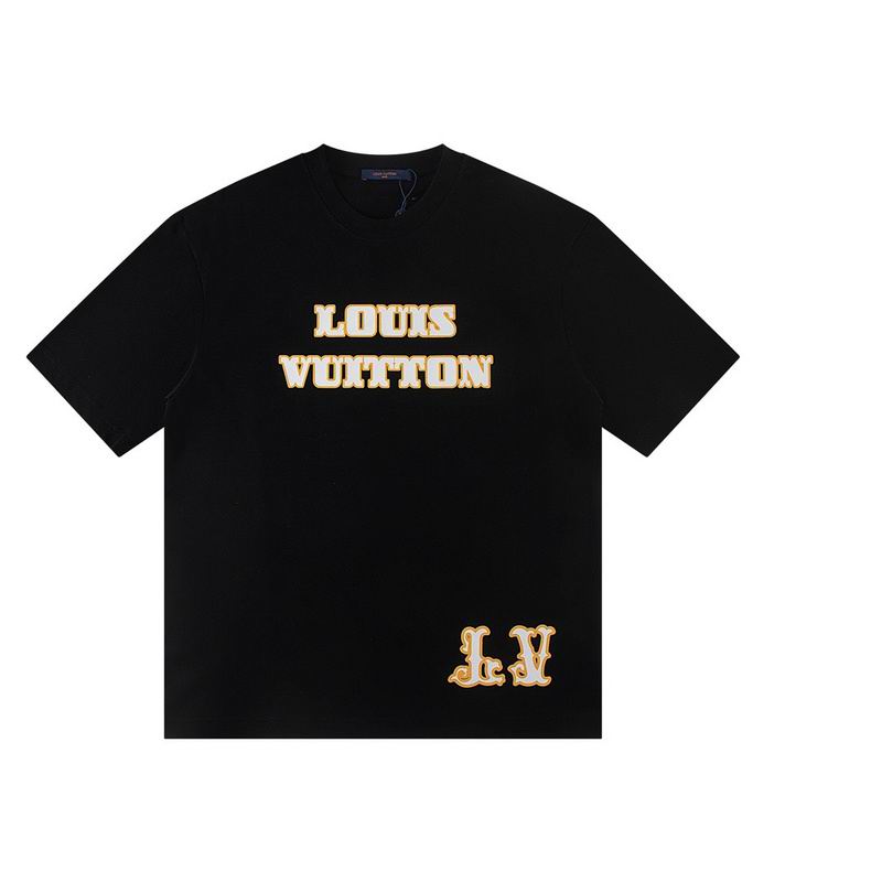 Wholesale High-quality Lv Women's Short Sleeve Crew Neck Replica Designer T-Shirts for sale