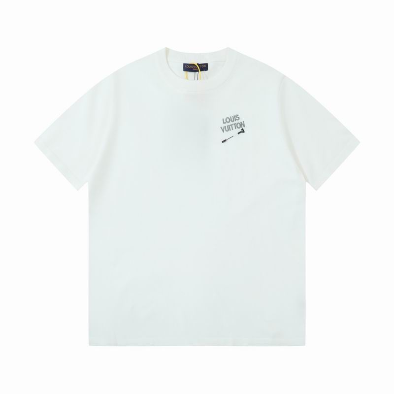Wholesale High-quality Cheap Louis Vuitton Short Sleeve Crew Neck Replica Designer T-Shirts for sale