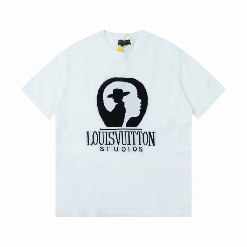 Wholesale High-quality Cheap Louis Vuitton Short Sleeve Crew Neck Replica Designer T-Shirts for sale