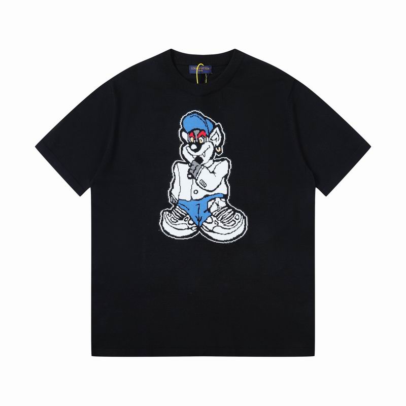 Wholesale High-quality Cheap Louis Vuitton Short Sleeve Crew Neck Replica Designer T-Shirts for sale