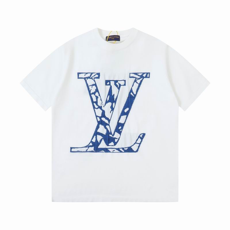 Wholesale High-quality Cheap Louis Vuitton Short Sleeve Crew Neck Replica Designer T-Shirts for sale