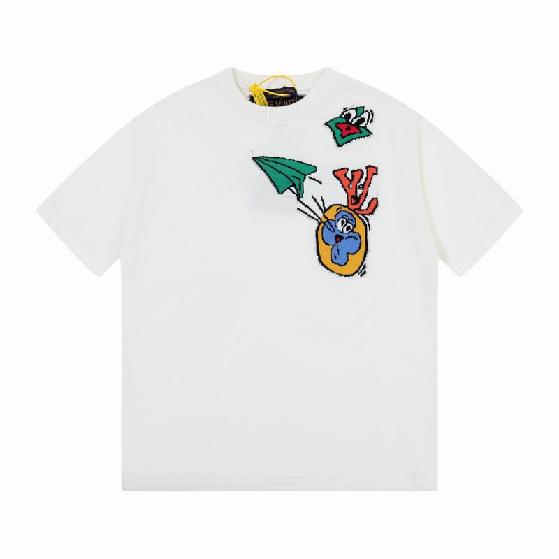 Wholesale High-quality Cheap Louis Vuitton Short Sleeve Crew Neck Replica Designer T-Shirts for sale