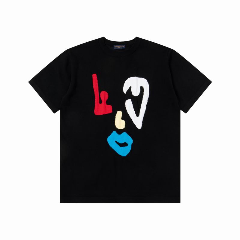 Wholesale High-quality Cheap Louis Vuitton Short Sleeve Crew Neck Replica Designer T-Shirts for sale