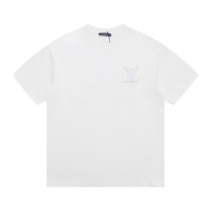 Wholesale High-quality Cheap LV Short Sleeve Crew Neck T-Shirts for sale